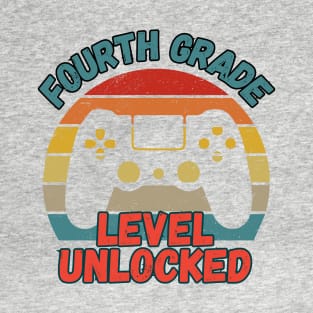 Fourth grade level unlocked T-Shirt